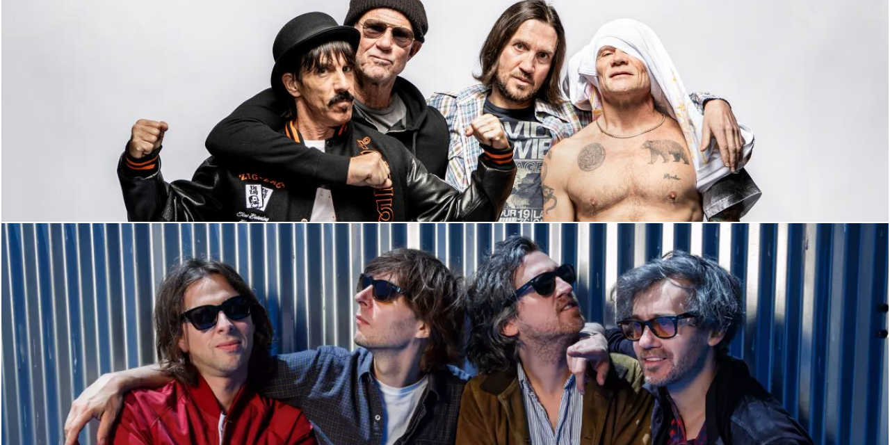 Red Hot Chili Peppers y Phoenix en la clausura de los Juegos Olímpicos