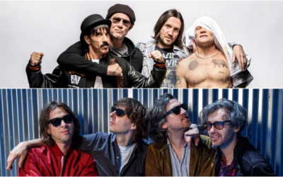 Red Hot Chili Peppers y Phoenix en la clausura de los Juegos Olímpicos